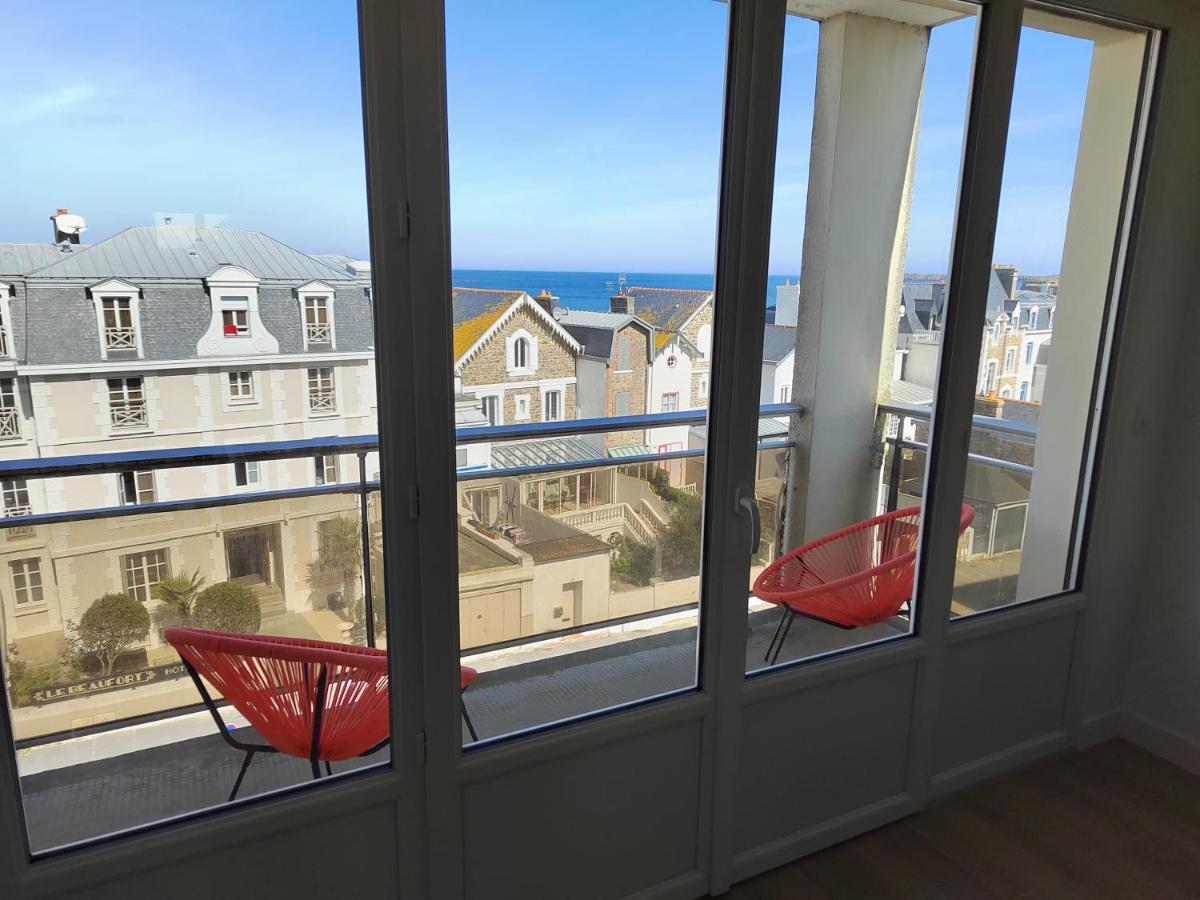 Ker Romain - Sea View - 3 Bedrooms Appt 생말로 외부 사진