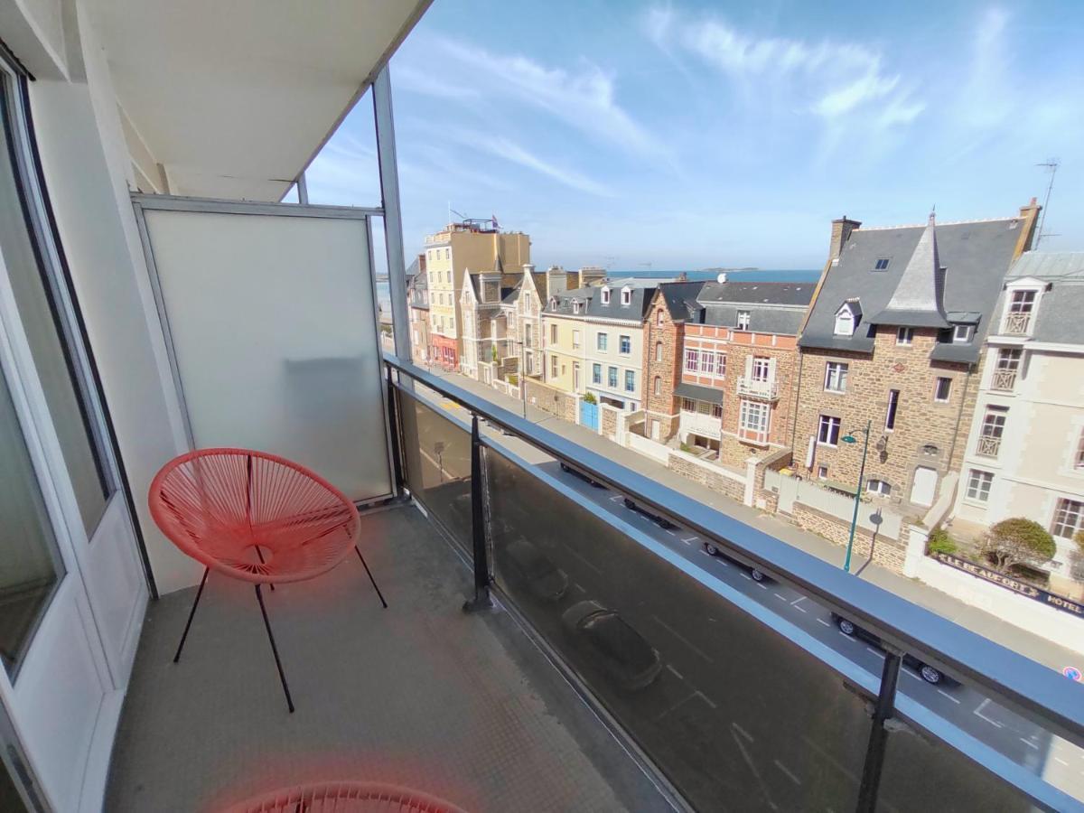 Ker Romain - Sea View - 3 Bedrooms Appt 생말로 외부 사진